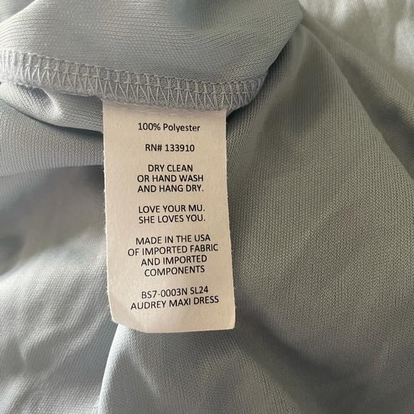 Show me your mumu Audrey Maxi Dress S Steep blue - Picture 13 of 14